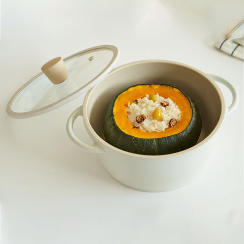 트루쿡 베이지 냄비 시리즈 4종 TRUECOOK Beige Pot Series 4 Options(Stew Pot/Stock Pot)