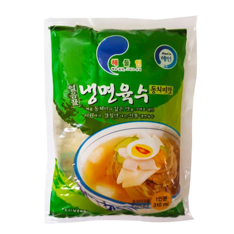 Special Price✨ Haein Cold noodle soup Dongchimi/Beef 310gX5packs
