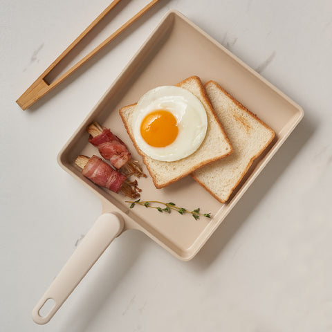트루쿡 베이지 팬 시리즈 9종 TRUECOOK Beige Pan Series 9 Options(Frypan/Wok/Mini Omelette Pan/Giant Omelette Pan/Egg Pan/Square Pan Set)