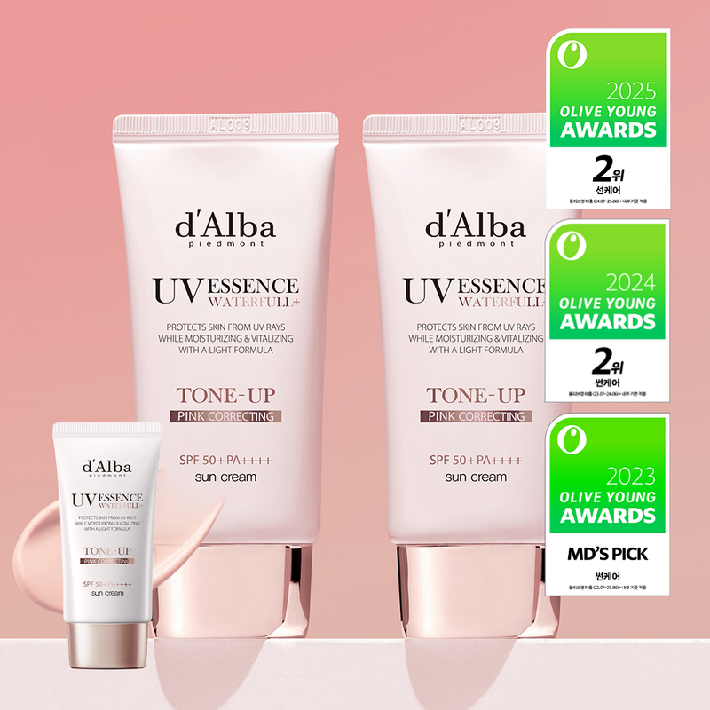 달바 핑크 톤업 선크림 듀오 기획 (50ml+50ml)