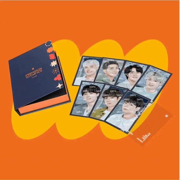 방탄소년단 - 무대 위에서 춤추는 허가 (메시지 사진 카드 프레임)