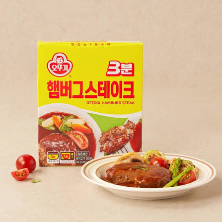 오뚜기 3분 햄버그 스테이크 140g