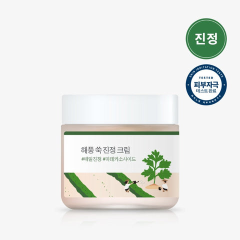 라운드랩 해풍 쑥 진정 크림 80ml Round Lab Mugwort Calming Cream
