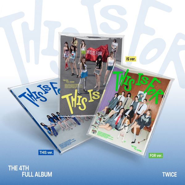 アイドル TWICE 4th Full Album THIS IS FOR vinyl TWICE 4th Full Album 'THIS IS FOR' – KMALL09