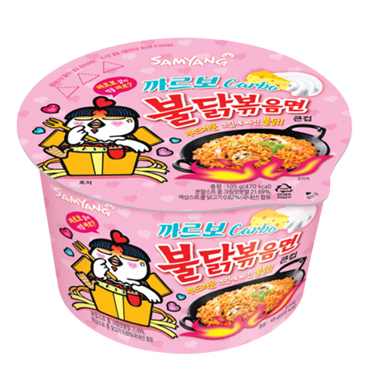 까르보 불닭볶음면 컵 105g