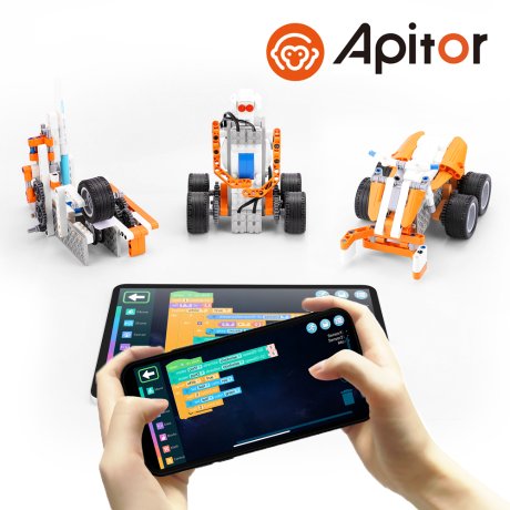 韩国玩具😊 Apitor 艾比特编程超级机器人和马达套件