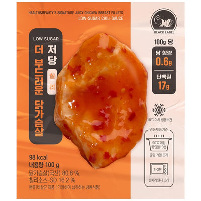 헬스앤뷰티 더 부드러운 닭가슴살 저당 칠리맛 100g