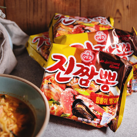오뚜기 진짬뽕 4개입 jinjjambbong 130g*4ea