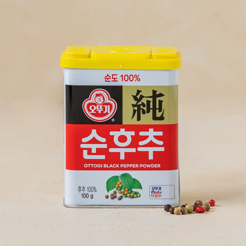 순도 100%! 오뚜기 순후추 50g/100g (+리필) 100% PURE BLACK PEPPER (+Refill)