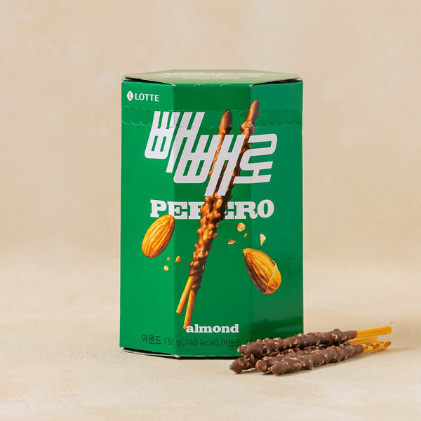 绝对无法忍受的乐天杏仁味Pepero