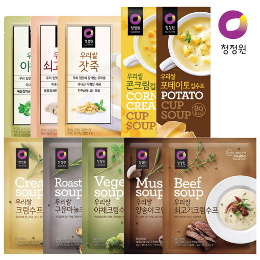 우리쌀 양송이 크림스프 60g