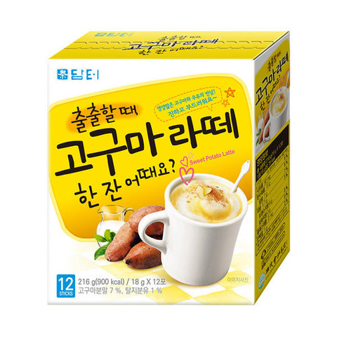 달달한 담터 고구마 라떼 Damteo Sweet Potato Latte