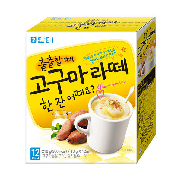 담터 고구마라떼 12p