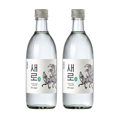 Zero Sugar! Saero Soju 2 bottles/1 box(20 bottle)
