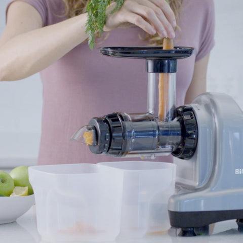 과일부터 야채까지 Biochef Axis Cold Press Juicer 착즙기