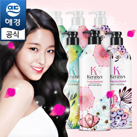 찰랑 찰랑 머리결 퍼퓸 샴푸 컨디셔너 Kerasys Perfume Shampoo / Conditioner