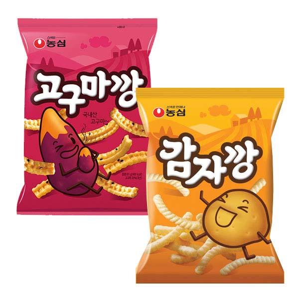 农心薯条 / 农心地瓜条 55g 薯片 / 地瓜片