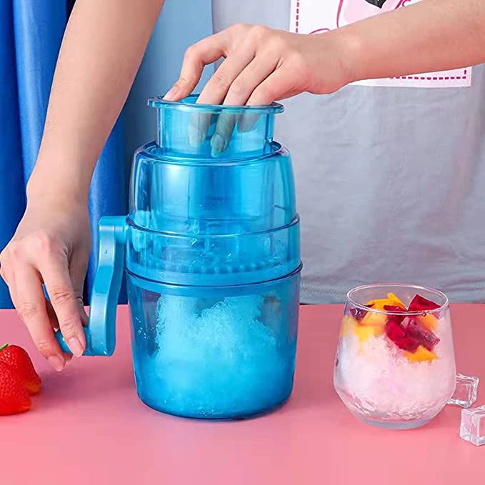 각얼음도 분쇄하는 눈꽃 수동 빙수기 Ice Shaver Crusher Machine KMALL09