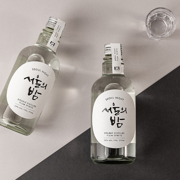 목넘김이 깔끔한 소주 매실로 만든 서울의 밤 Seoul Night Soju