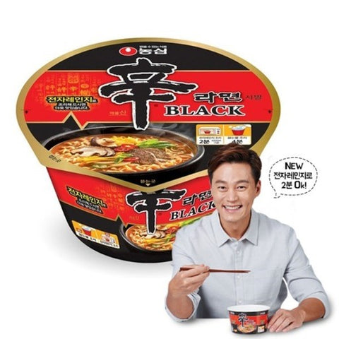 더욱 진한 국물의 맛 농심 신라면 블랙 큰사발 Shin Black Bowl 101g