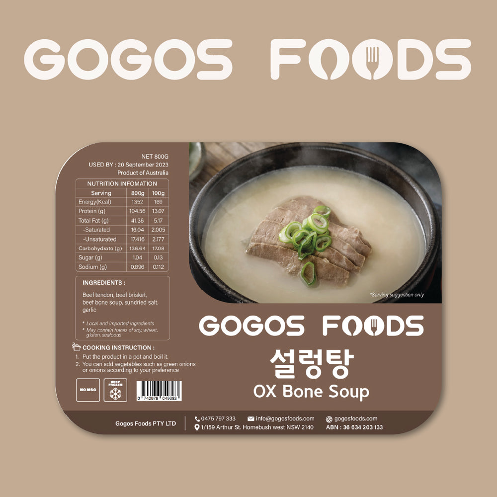 SYDNEY ONLY🚛 Gogos Food Seolleongtang ox bone soup
