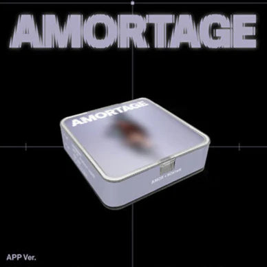 지수 JISOO - 1st Mini Album AMORTAGE (2 Ver.)