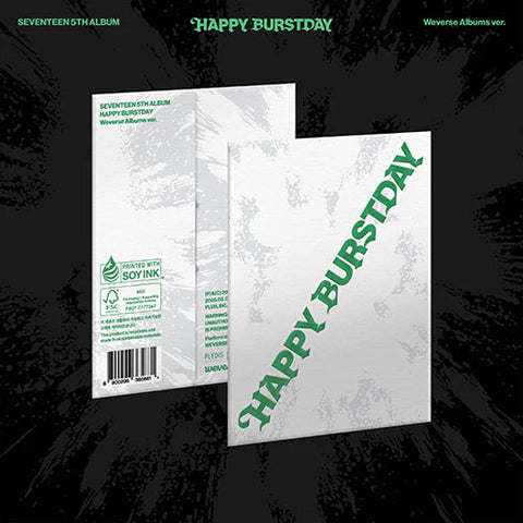 SEVENTEEN - 5th Album ‘Happy Burstday’ (Weverse Ver.)