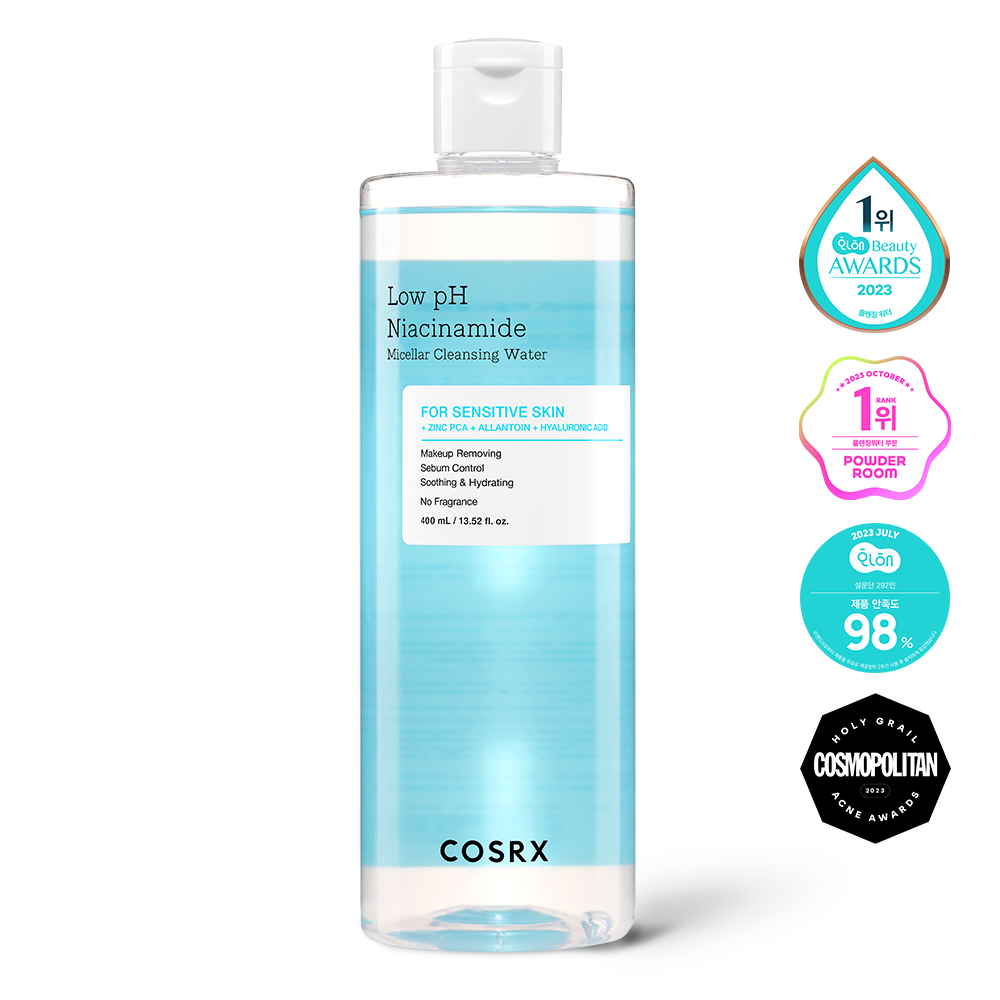 COSRX ماء ميسيلار منخفض الحموضة بالنياسيناميد 400ml