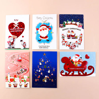 Christmas Handmade Card 5 Pack_Random Assortment