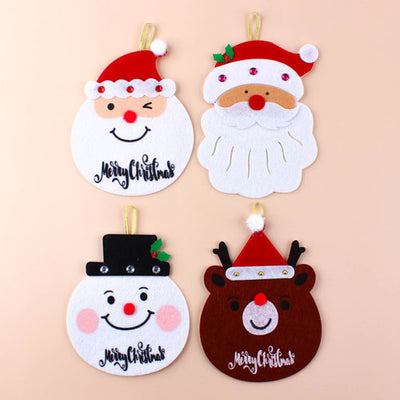 Christmas Felt Card 5 Pack_Random Assortment
