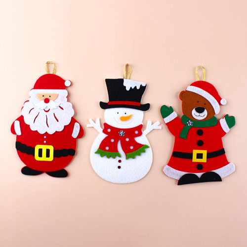 Christmas Felt Cards 5 Pack_Random Assortment