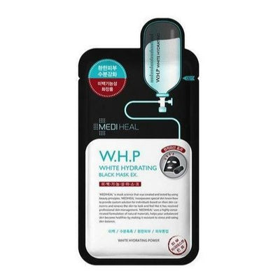메디힐 WHP 미백수분 블랙 마스크 이엑스 MEDIHEAL WHP 화이트 하이드레이팅 블랙 마스크 EX 10매
