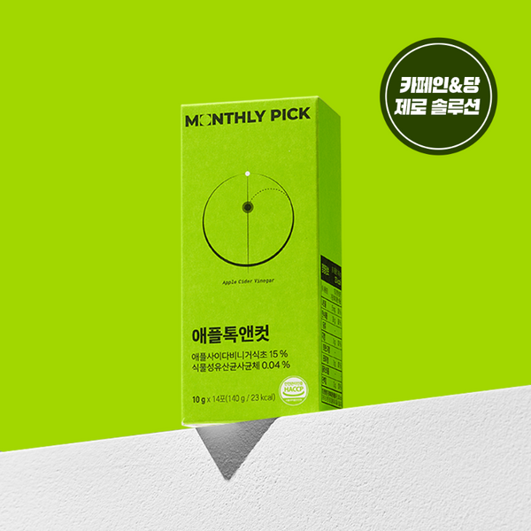 먼슬리픽 애플톡앤컷 (애플사이다 비니거 스틱) 10g*14포 | Apple Cider Vinegar 10g*14p