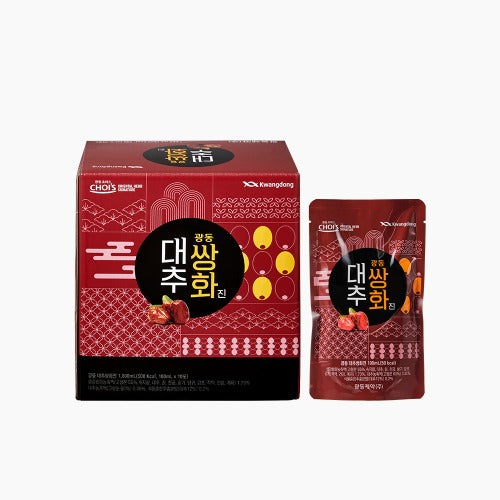 广洞大枣双和真 100ml x 10袋 | [KWANGDONG] Jujube Herbal Drink 100ml*10