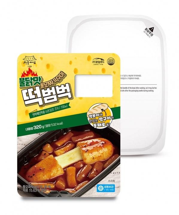 불닭 떡범벅 통모짜 320g