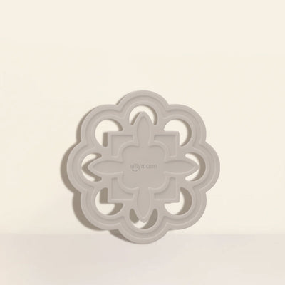 Sillymann Silicone Harmony Pot Mat(Cera) Cream Beige/Cocoa Grey