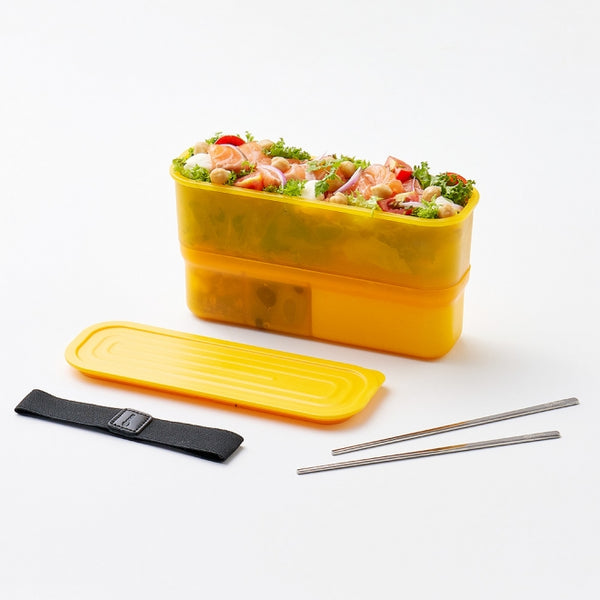 슬림업 2단 도시락통 [컴포트그린] | Slim Up2-Tier Lunch Box[Comfort Green]