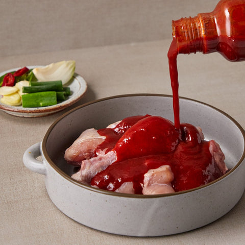 청정원 닭볶음탕양념 CJW Korean Spicy Braised Chicken Sauce 480g