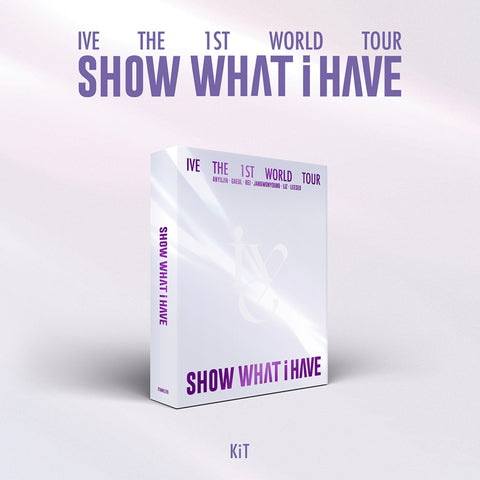 [PRE-ORDER]아이브 IVE THE 1ST WORLD TOUR SHOW WHAT I HAVE KIT VIDEO