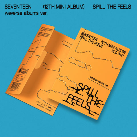 [PRE-ORDER💙] 세븐틴 SEVENTEEN - SPILL THE FEELS / 12th Mini Album (Weverse Albums ver.)