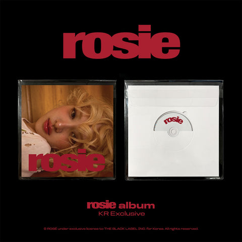 Special Price💿 로제 ROSÉ - rosie / first studio album (KR Exclusive)