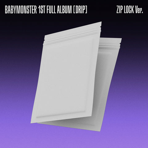 Special Price💿 베이비몬스터 BABYMONSTER - DRIP / 1st FULL ALBUM (ZIP LOCK Ver.)