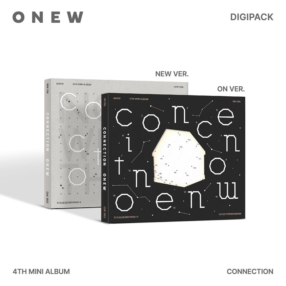 أونيو ONEW - 4th Mini Album CONNECTION (Digipack Ver.)