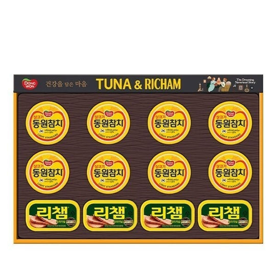 동원 튜나리챔 63호 선물세트 Dongwon Tuna & Richam Gift Set 63