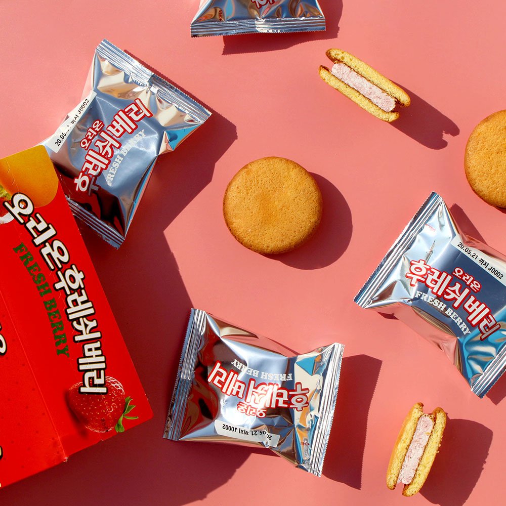 Orion Fresh Berry Soft Cream Cake _Select 1 of 3 Flavours