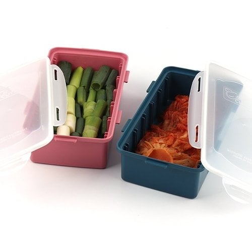 맥스 항균 김치 자르미 (핑크/블루) Antibacterial Kimchi Cutter (Pink/Blue)