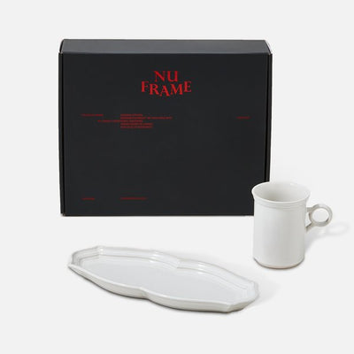 오덴세 누프레임 D세트 2p (롱머그 1p+디저트 플레이트 1p) Odense Nu-Frame D Set (2colors)