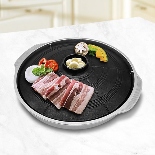 이지쿠커 마늘 솥뚜껑 구이팬 30cm Easy Cooker Garlic Grill
