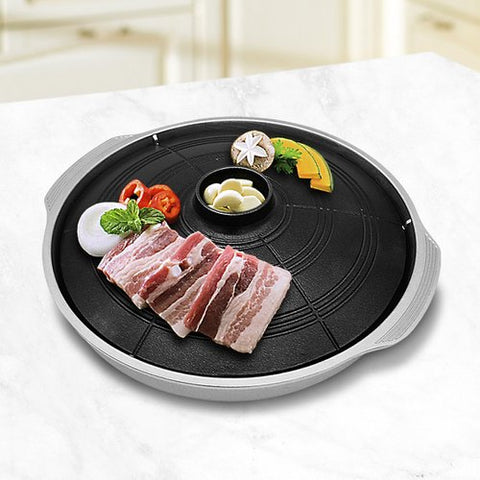 이지쿠커 마늘 솥뚜껑 구이팬 30cm Easy Cooker Garlic Grill
