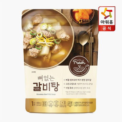 아워홈 뼈없는 갈비탕 Boneless Beef Rib Soup 400g